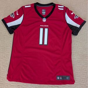 Nike Julio Jones Atlanta Falcons Jersey Women XL XLarge Red NFL On Field